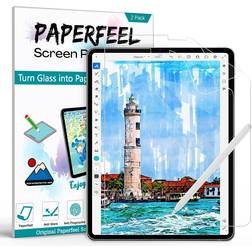 [2 Pack] Paperfeel Screen Protector for iPad Pro 12.9 iPad Pro